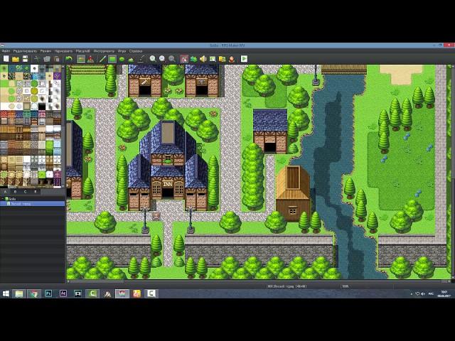 RPG Maker MV[ACE] урок 21 - Звук шагов при ходьбе(ЧИТАЕМ ОПИСАНИЕ!)