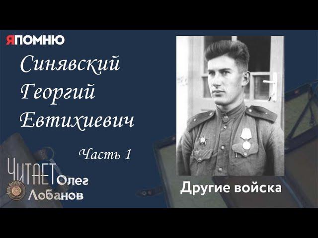 Синявский Георгий Евтихиевич.  Часть 1. Проект "Я помню" Артема Драбкина. Другие войска.