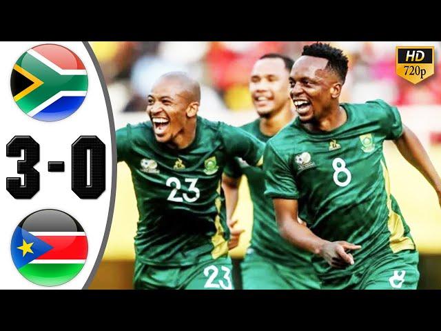 South Africa vs South Sudan 3-0 Highlights & All Goals 2024 HD