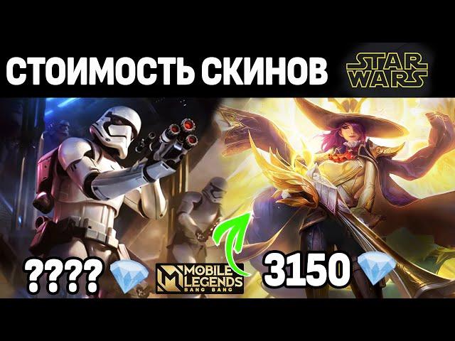 СОБЫТИЕ STAR WARS СКОЛЬКО СТОЯТ СКИНЫ И ЛЕГЕНДАРКА? МОБАЙЛ ЛЕГЕНДС /MOBILE LEGENDS: BANG BANG