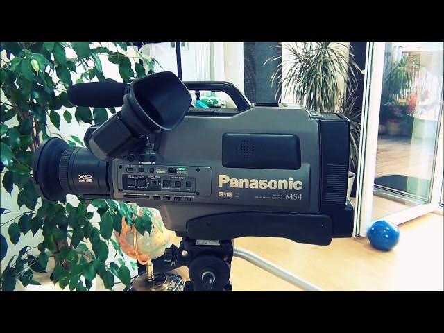 Retro Camera Panasonic NV-MS4  S-VHS Camcorder Identical ag 455