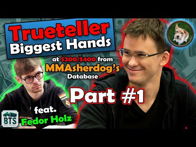 Trueteller: 9 BIGGEST Online Poker Pots in MMAsherdog's database (with LLinusLLove) (1/2)