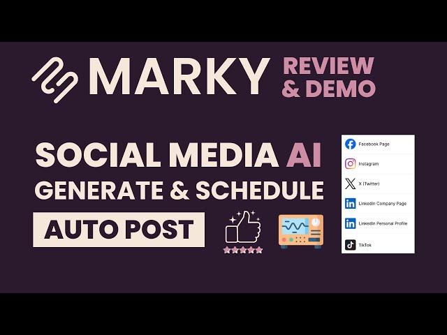 Marky Review: Replace Your Social Media Team!