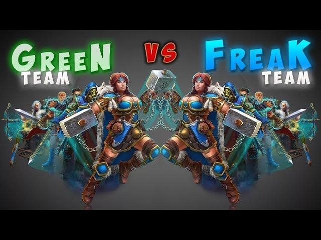 БИТВА ФУЛОК ► Green Team vs Freak Team PRIME WORLD