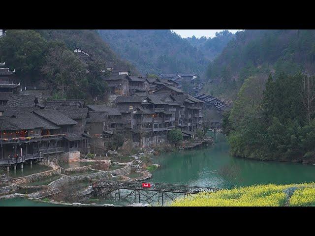 Walking in Guizhou Wujiang Village, Explore the fantasy wonderland in reality・4K HDR