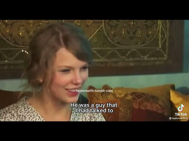 Taylor swift talking about ENCHANTED