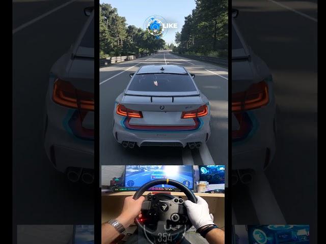 #604 '18 BMW M5 850 hp Top Speed and Crash #shorts
