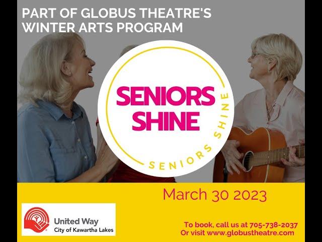 Globus Theatre Presents Seniors Shine Cabaret