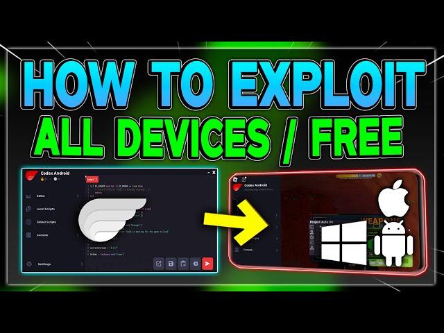 [FREE] How To Exploit On Roblox PC & Mobile - Codex FREE Roblox Executor/Exploit Byfron Bypassed!