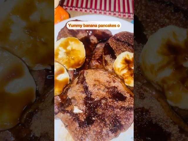 Healthy Banana Ragi Pancake | No Sugar, No Maida#trendingshorts #easyrecipe #foodie #ragiflour