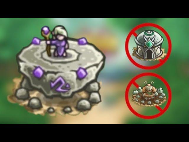 Can you beat kingdom rush origins with only wizards?