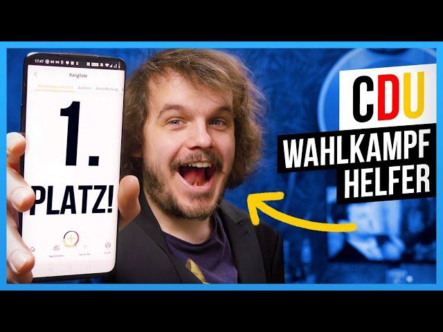 CDU TikTok Trash und Wahlkampfhelfer Nr. 1