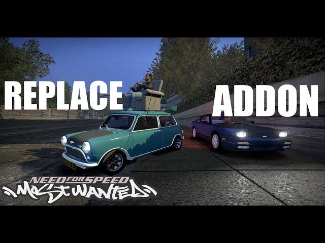 NFSMW: How to install Modloader car if you have installed Addon car