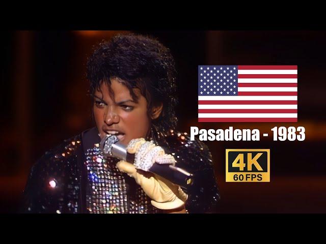 Michael Jackson | Billie Jean Motown 25 - Live in Pasadena, CA March 25th, 1983 (4K60FPS)