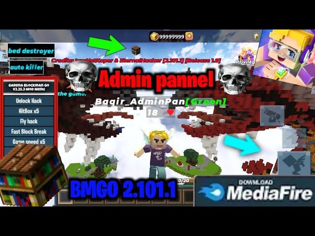 Blockman go 2.101.1 Admin Pannel [Release 1.9] (Baqir BG) 100% Real • No clickbait • Unlimited Gcube