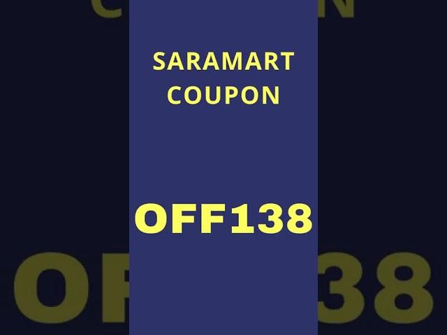 Saramart Italy Coupon Code (OFF138)