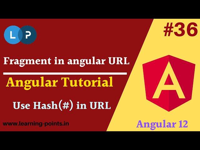 Scroll to specific Section in Angular | Fragment route | How to use Hash in URL | Angular Tutorial