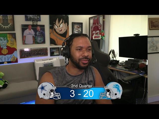 Cowboys vs. Lions Live Play by Play & Reaction