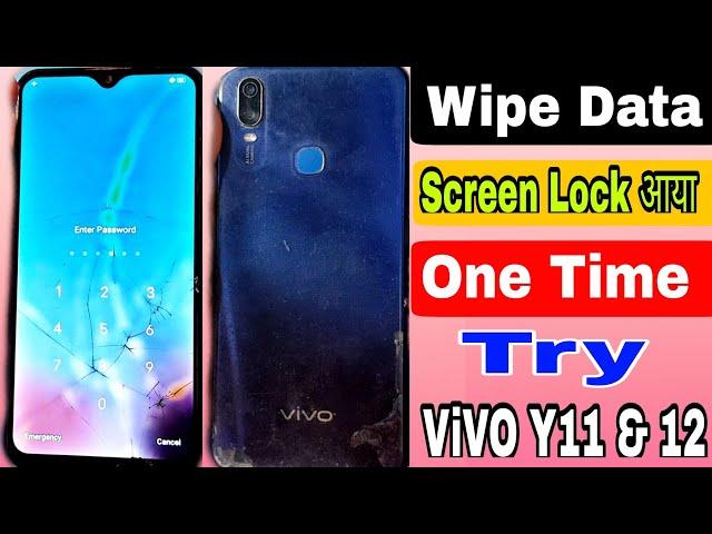 Vivo Y11 Hard Reset Password || No PC & No Tool 2024 || Vivo Y12, Y11 All Type Pattern Lock Remove |