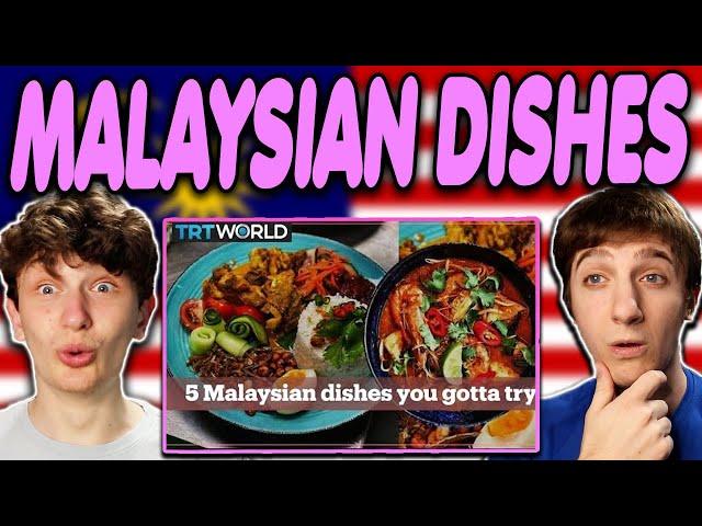 Americans React to Malaysian Food Dishes You Need to Try!