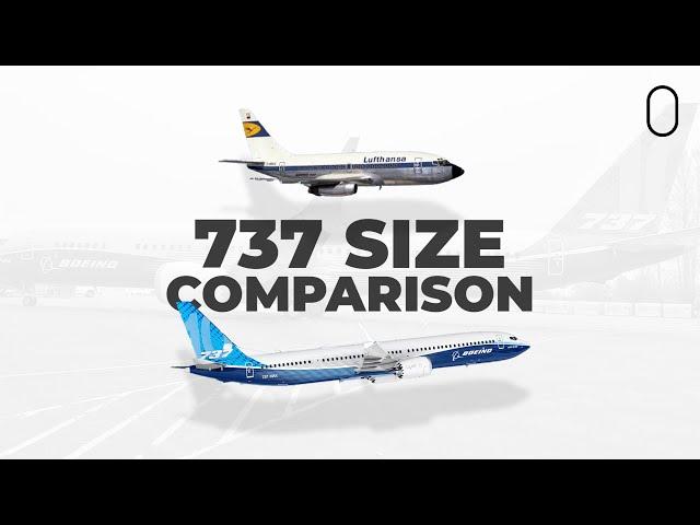 Just How Small Was The Original Boeing 737?