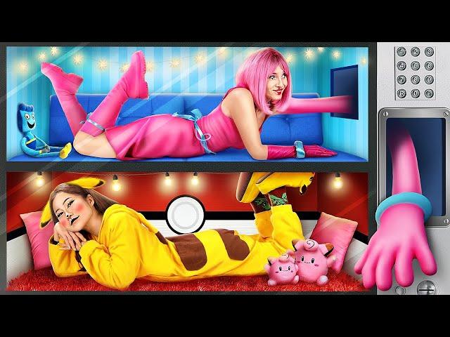 Я строю секретную комнату Пикачу! Если бы Poppy Playtime была в реально жизни!