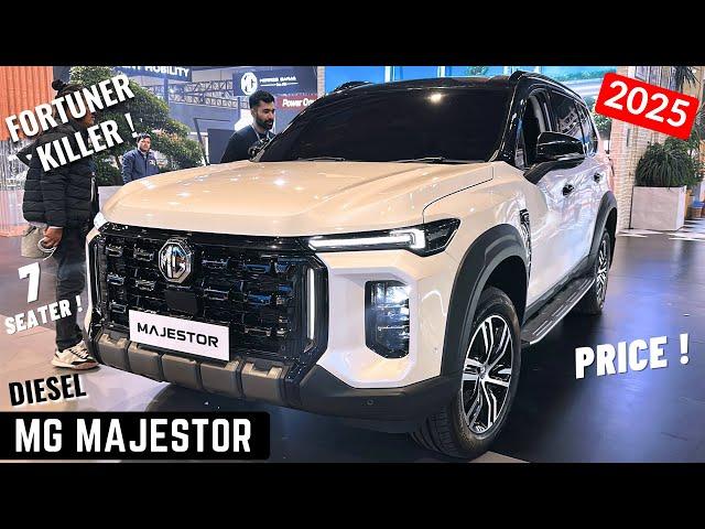 2025 MG Majestor AWD Diesel 7-Seater Premium SUV - Bigger Than Toyota Fortuner & Ford Endeavour 2025