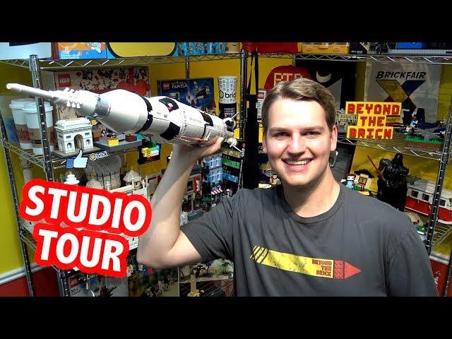 Inside the Beyond the Brick Studio – Never Before Seen!