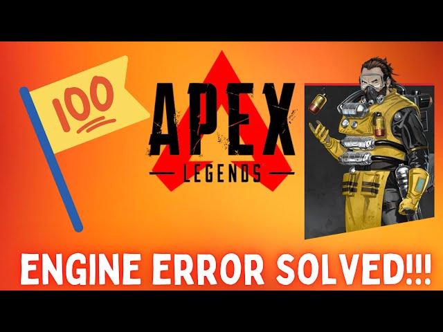 Apex Legends: How to Fix Engine Error season 8 2021 [Steam] windows 10