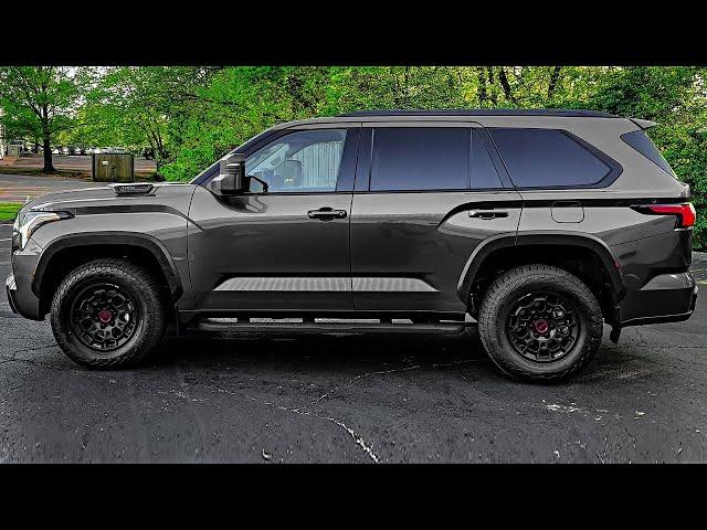 Toyota Sequoia TRD Pro (2023) - Sound, interior and Exterior Details