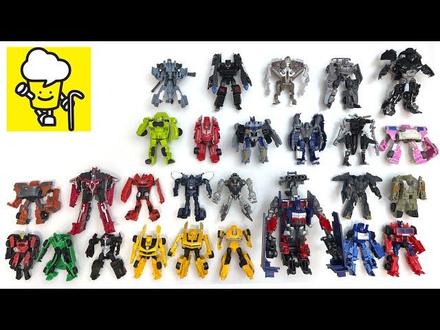 Transformers movie mini Optimus Prime Bumblebee Jetfire Megatron トランスフォーマー 變形金剛 robots to vehicles