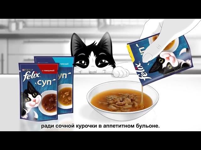 Felix® Суп – вкуснятина на первое!