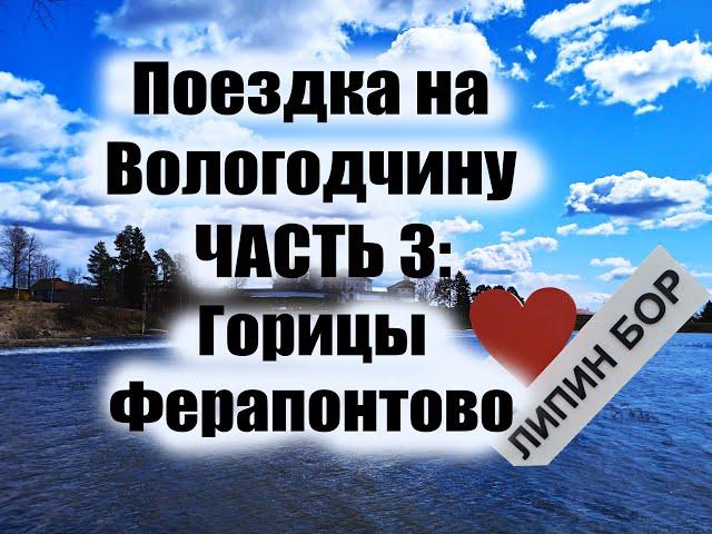 Автомобильное путешествие на Вологодчину | ЧАСТЬ 3 | Горицы | Ферапонтово | Липин Бор | Белое озеро