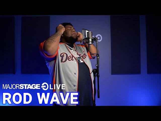 ROD WAVE PERFORMS "CHIP ON MY SHOULDER"  | MAJORSTAGE LIVE STUDIO PERFORMANCE