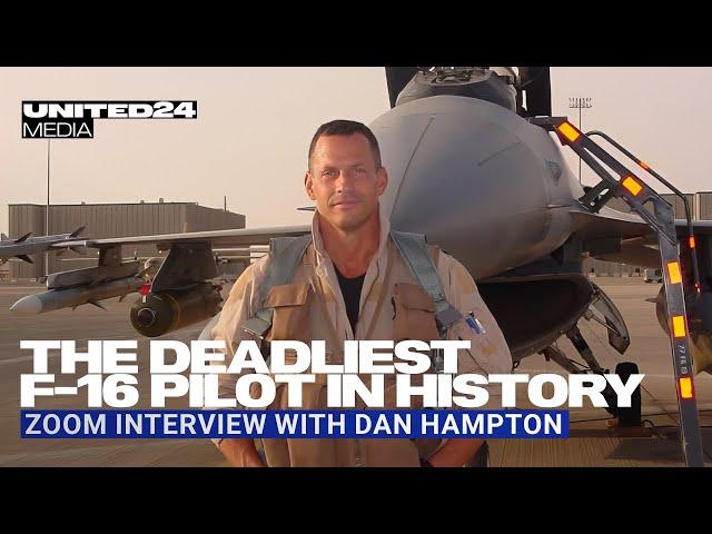 The Deadliest F-16 Рilot in History️ 'I’d be honoured to fight for Ukraine ' DAN TWO DOGS HAMPTON