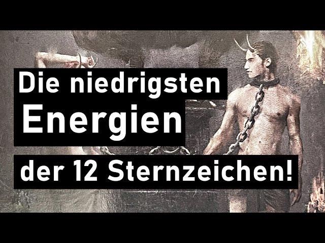 12 Sternzeichen ⭐ und ihre Eigenschaften der niedrigsten Stufe!