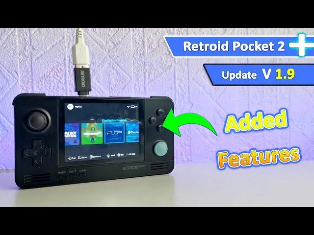 Retroid Pocket 2 Plus update v1.9 Features and Guide.