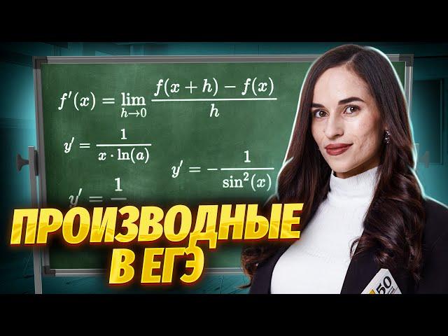 Производные с нуля до уровня ЕГЭ №8