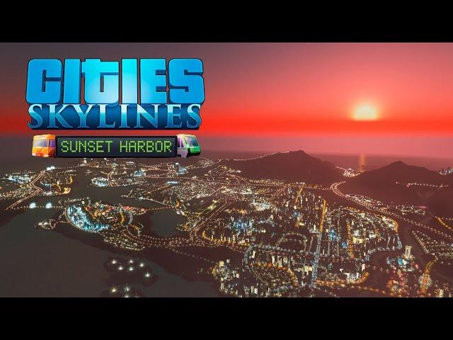 Стрим! Cities Skylines - Sunset Harbor - Финал 4 сезона! #70