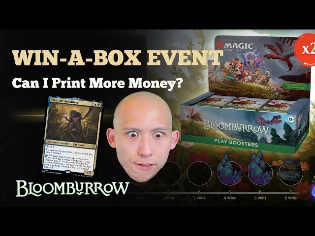 Can I Print More Money? | Win-A-Box Event | Bloomburrow Sealed | MTG Arena