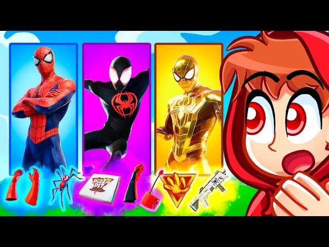 THE *RANDOM* SPIDERMAN CHALLENGE IN FORTNITE!