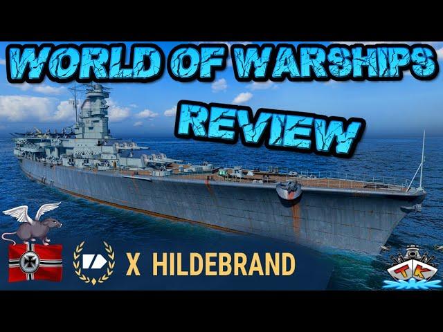 Hildebrand T10/DEU/BC + CV "Ein Kreuzer mit 2 Fliegerstaffeln?!" *Review*️ in World of Warships 