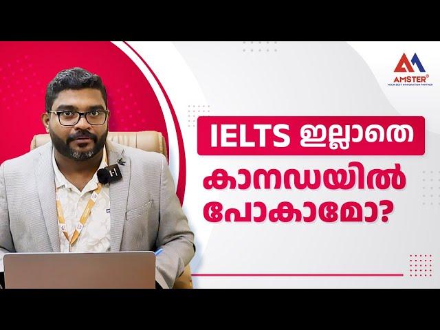 IELTS ഇല്ലാതെ കാനഡയിൽ പോകാമോ?  | Canada Immigration | Canada PR | without IELTS | Amster Group