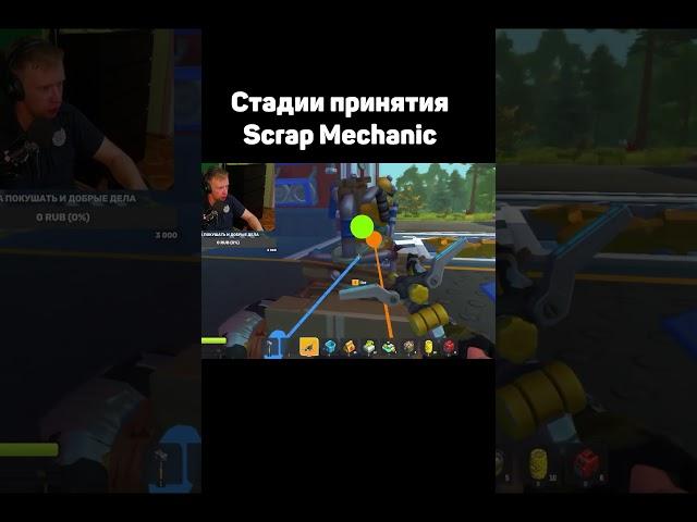 Строю своё первое авто Scrap Mechanic