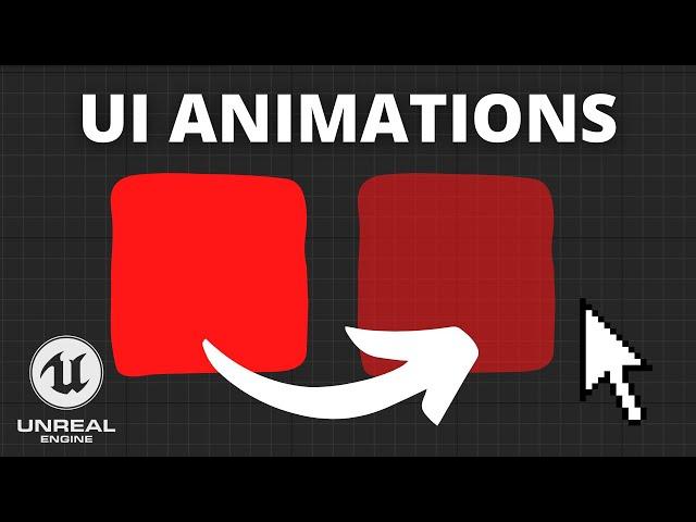 How to Make Simple UI Animations in Unreal Engine 5 - Beginner Tutorial