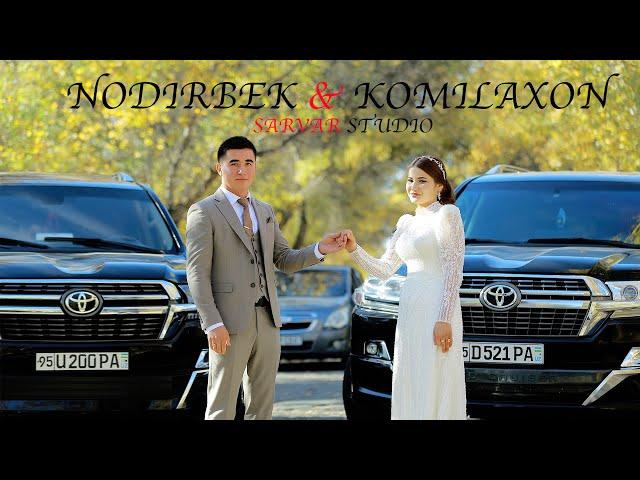 NODIRBEK + KOMILAXON WEDDING DAY QUVONCH TO'YXONASI |LIVE| 15.10.2024