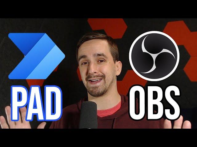 I used PAD to automate OBS Studio | Power Automate Desktop