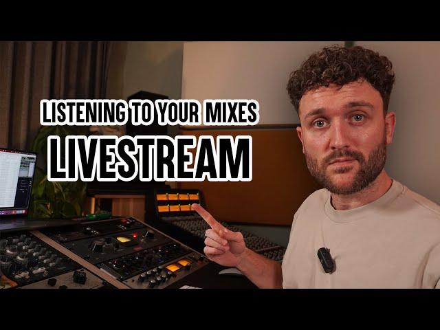 Listening to your tracks and giving mix feedback | Livestream #2 Feb 17