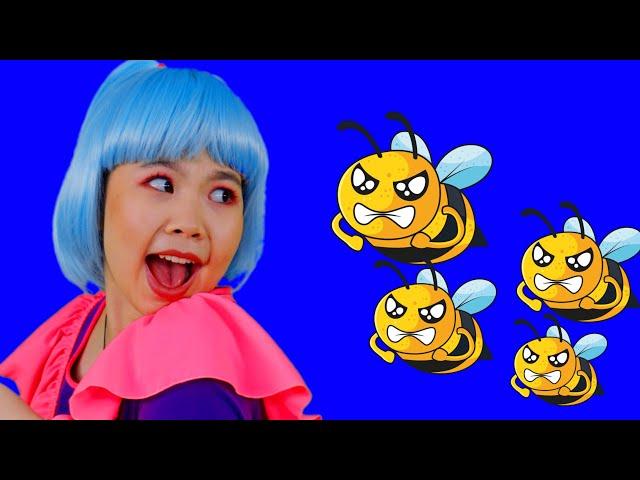 Angry Bees Go Away & Mosquito, Go Away Song  Kids Funny Songs