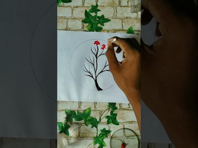 colourful ped ki drawing  YouTube short#art yt short #Studio short #short